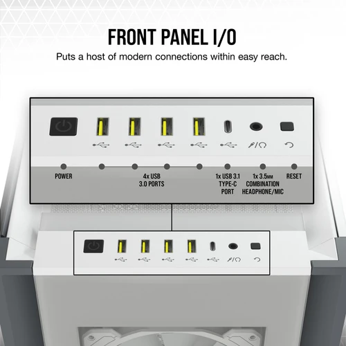 Corsair iCUE 7000X RGB Tempered Glass Full-Tower - Image 3